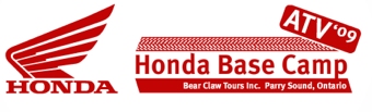 Experience a thrilling Honda ATV event in conjunction with Bear Claw Tours   ...   click here