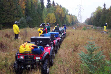 Somewhere on the trail from Gogama to Timmins.