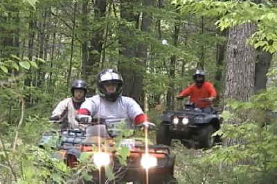 Bear Claw Tours ATV RiderCourse - Trail Riding Practice